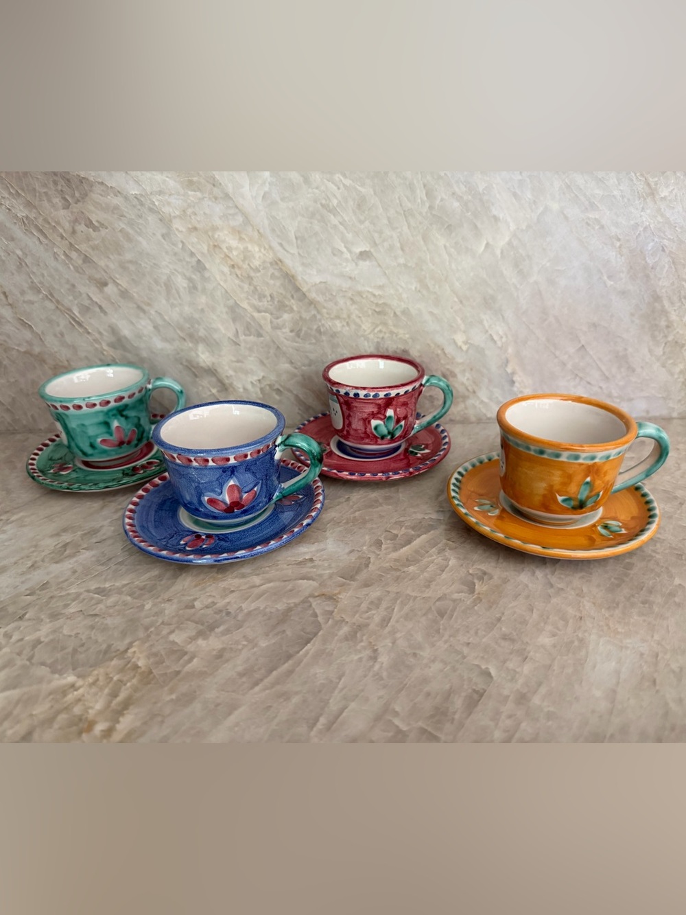Vietri Cappuccino set